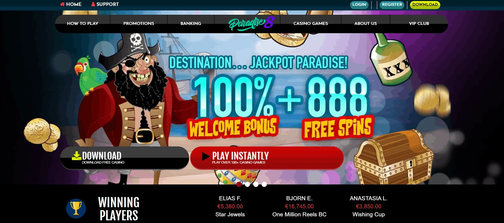 Paradise 8 Casino